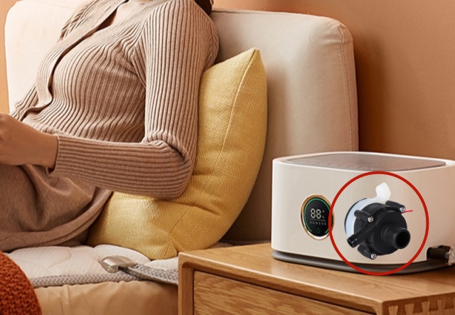 賽默無(wú)刷直流水泵：為水暖床墊注入 “靜音強(qiáng)芯”